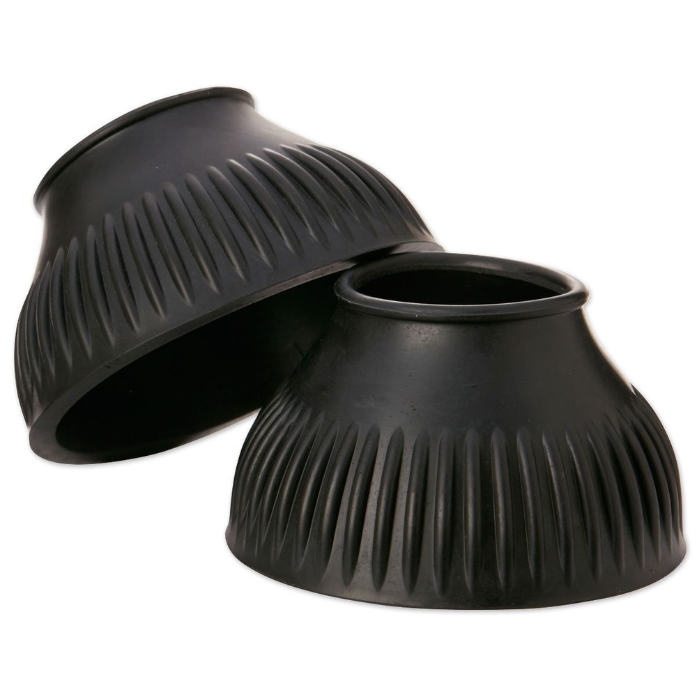Double Thick Bottom Ribbed Bell Boots Transparent Gum XLarge