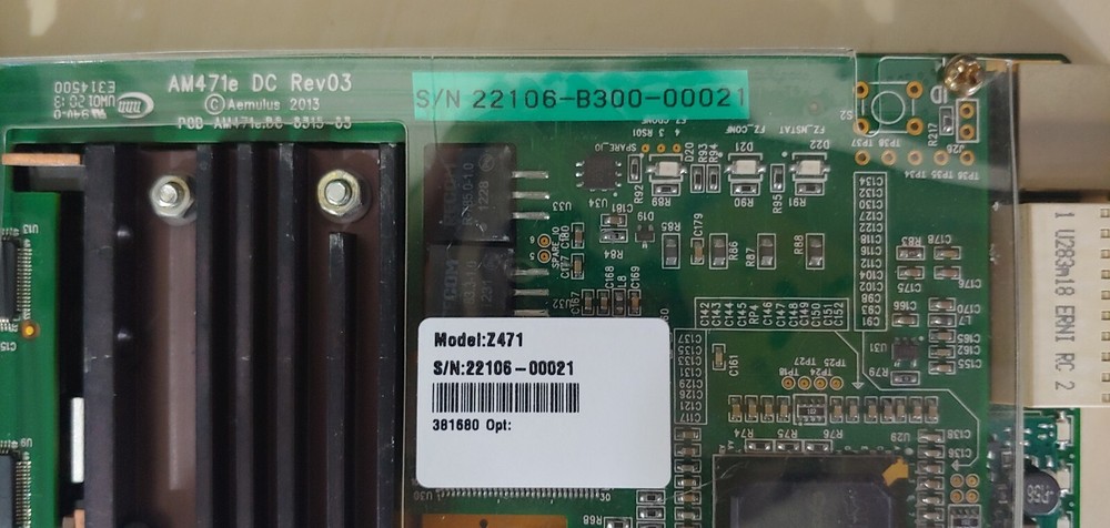 Litepoint Z471 : SMU 1-Channel Source-Measurement Unit, Untested (021)