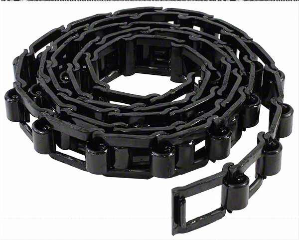 10Ft Roll #25 Flat Detachable Link Steel Chain for Drills Planters Corn Pickers