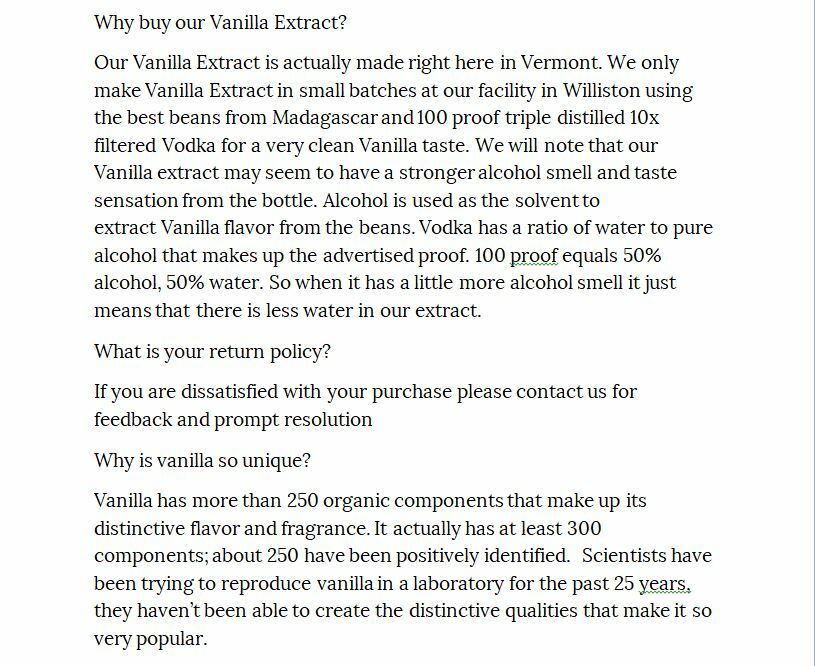 Madagascar Bourbon Pure Vanilla Extract