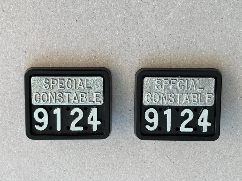Obsolete Special Constabulary Shoulder Badges (Matching Pair)