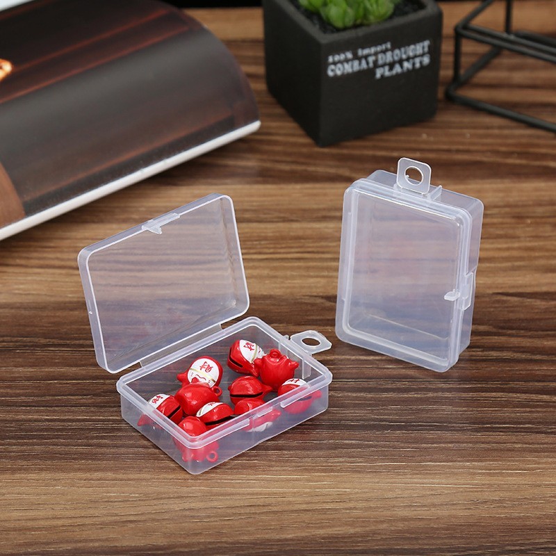 Accessory Storage Box Transparent 10pcs Case Container Holder Organizer