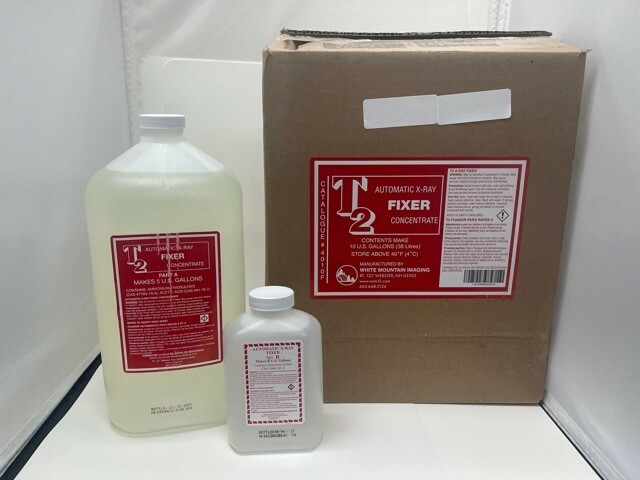 X-ray Developer & Fixer Concentrate Combo-Case-Pak, 5 Gallons Each 4010D-4010F