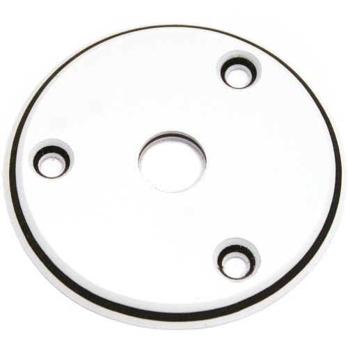 NEW - Jack Plate For Flying V - 3-PLY WHITE PLASTIC