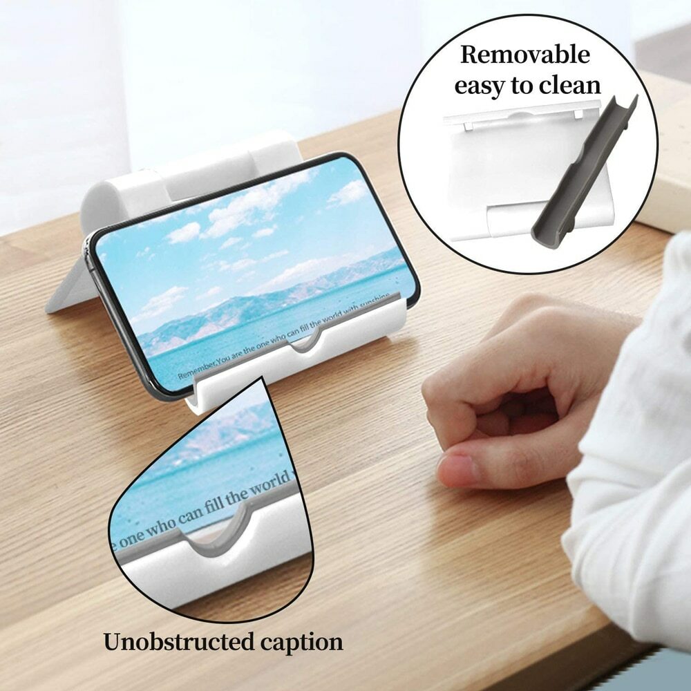 2-Pack For Universal Foldable Cell Phone Tablet Desk Stand Holder Mount Cradle
