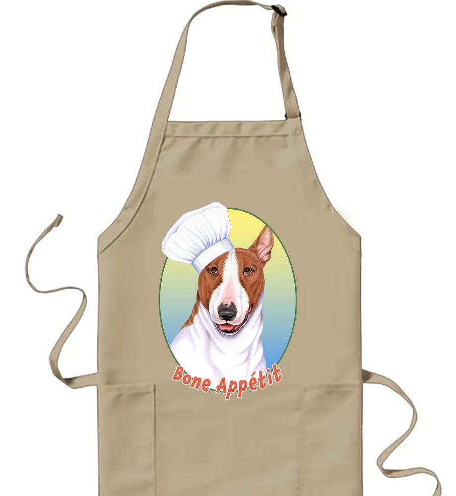 Bull Terrier Cookin' Apron