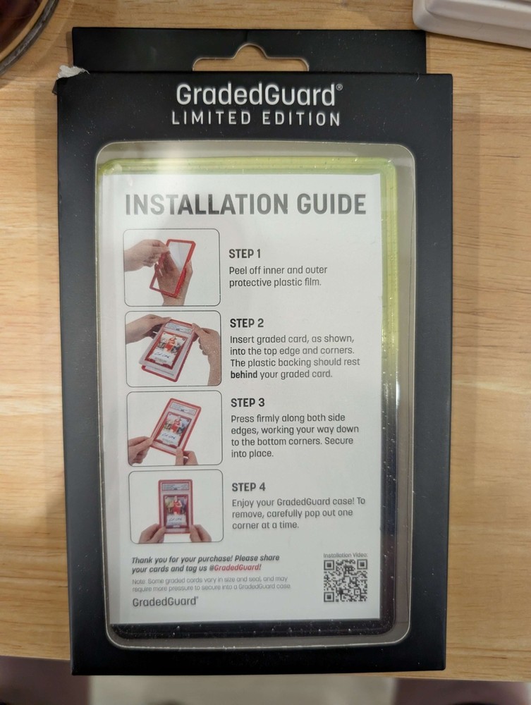 GradedGuard PSA Graded Card Case Guard Protector FALLOUT Limited Edition -OPENED