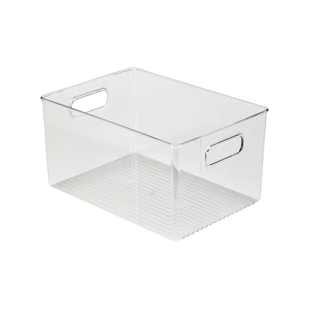 Large Vertical Stripe Organizer in Clear