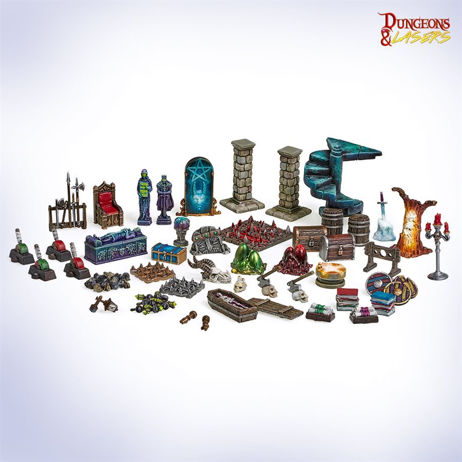 Dungeons & Lasers: Expansion Set - Fantasy Customization Bits