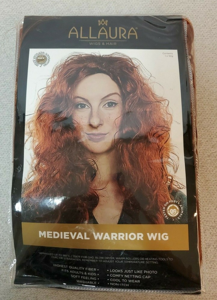 AllURA Medieval Warrior Wig**NWT