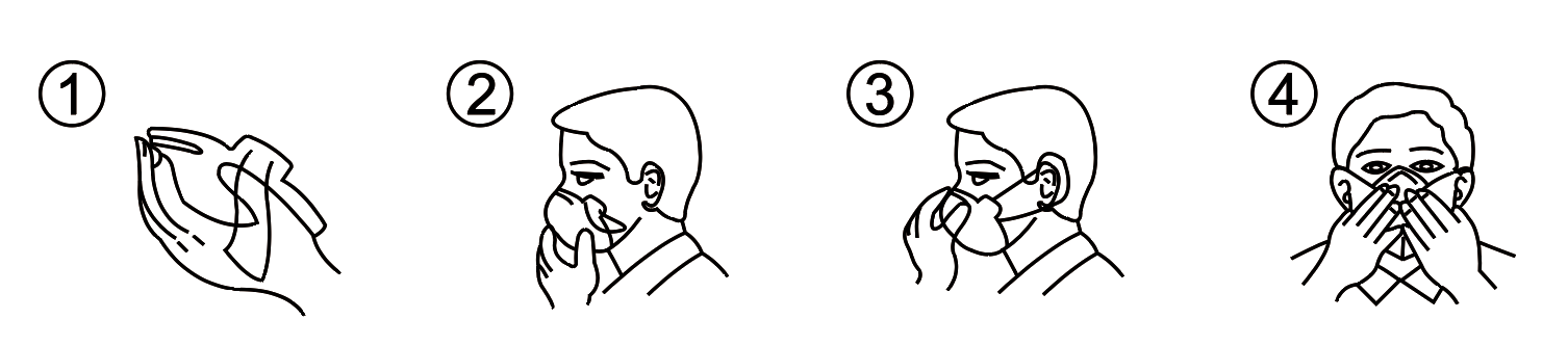 10 PCS Powecom KN95 Protective Face Mask Respirator - Black | White ✅GB2626-2019