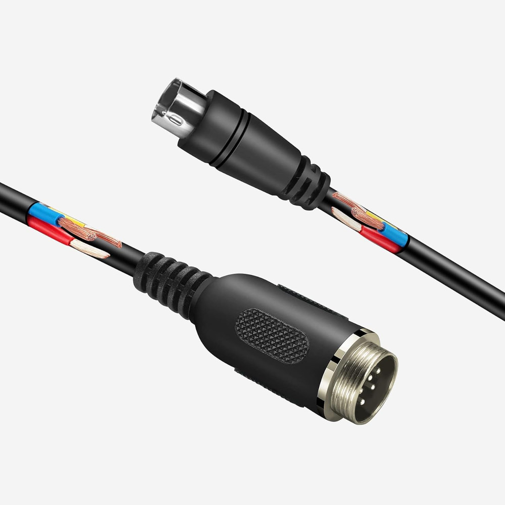 Connection Din6 USB Cable Adaptation Fit for Thrustmaster TH8A Cable Hand-Row TS