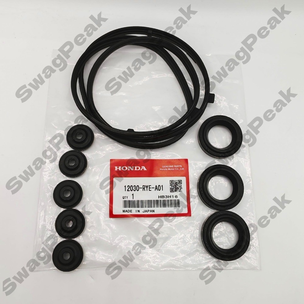 OEM Valve Cover Gasket Set #12030-RYE-A01 For Honda 10-03 Odyssey Acura MDX TL