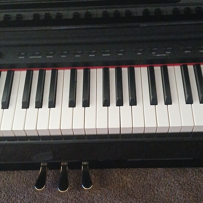 Williams Overture 2 88-Key Digital Piano with 3 Pedals, Black