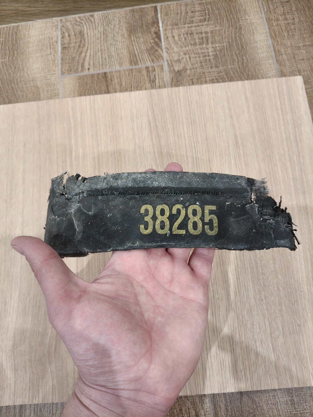 Part of the hull of the Russian Army's Geran-2 combat drone, Shahed. Ukraine