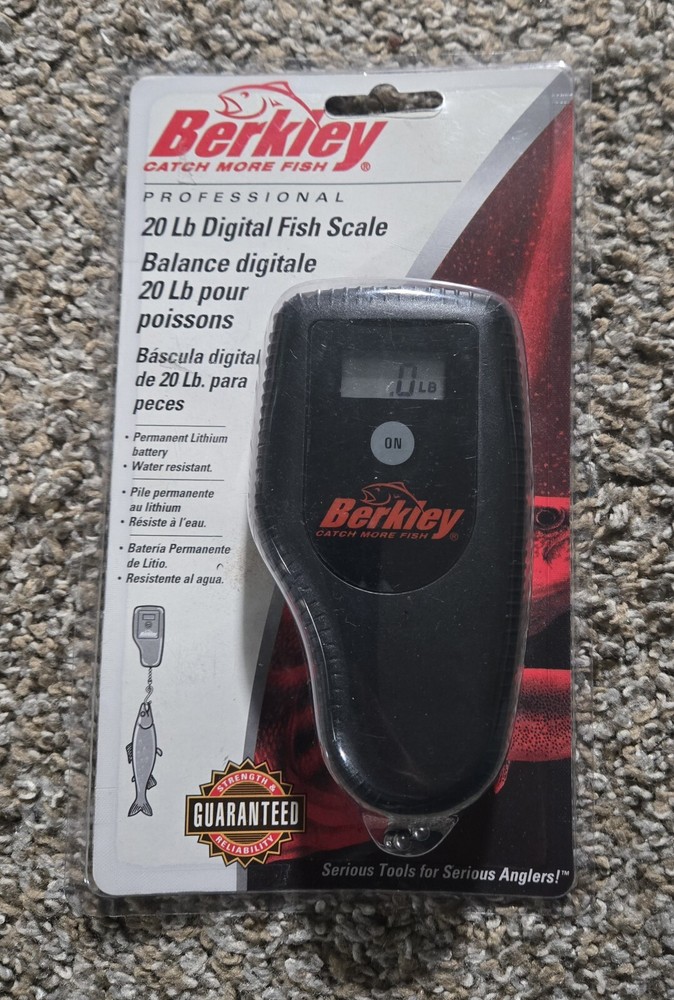 Berkley Catch More Fish Professional 20lb Digital Fish Scale