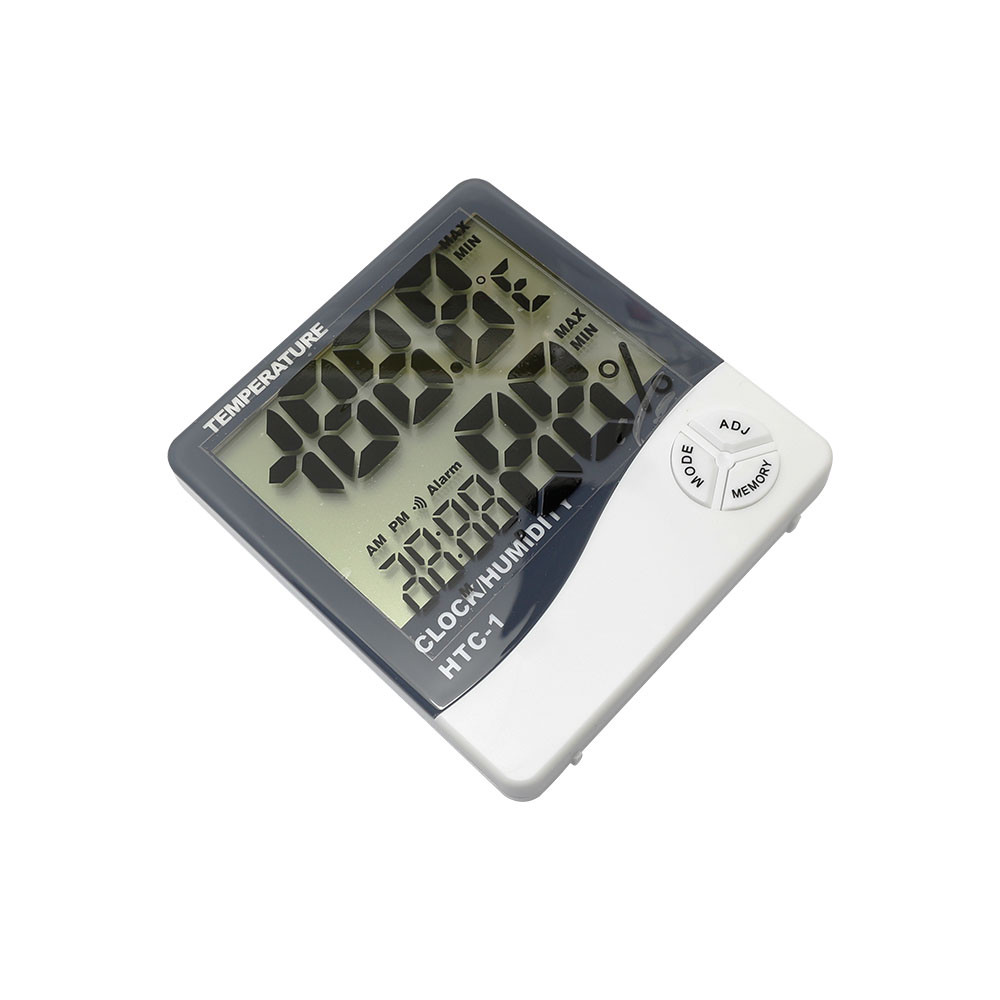 Indoor High Precision Thermometer Electronic Digital Hygrometer with Alarm Clock