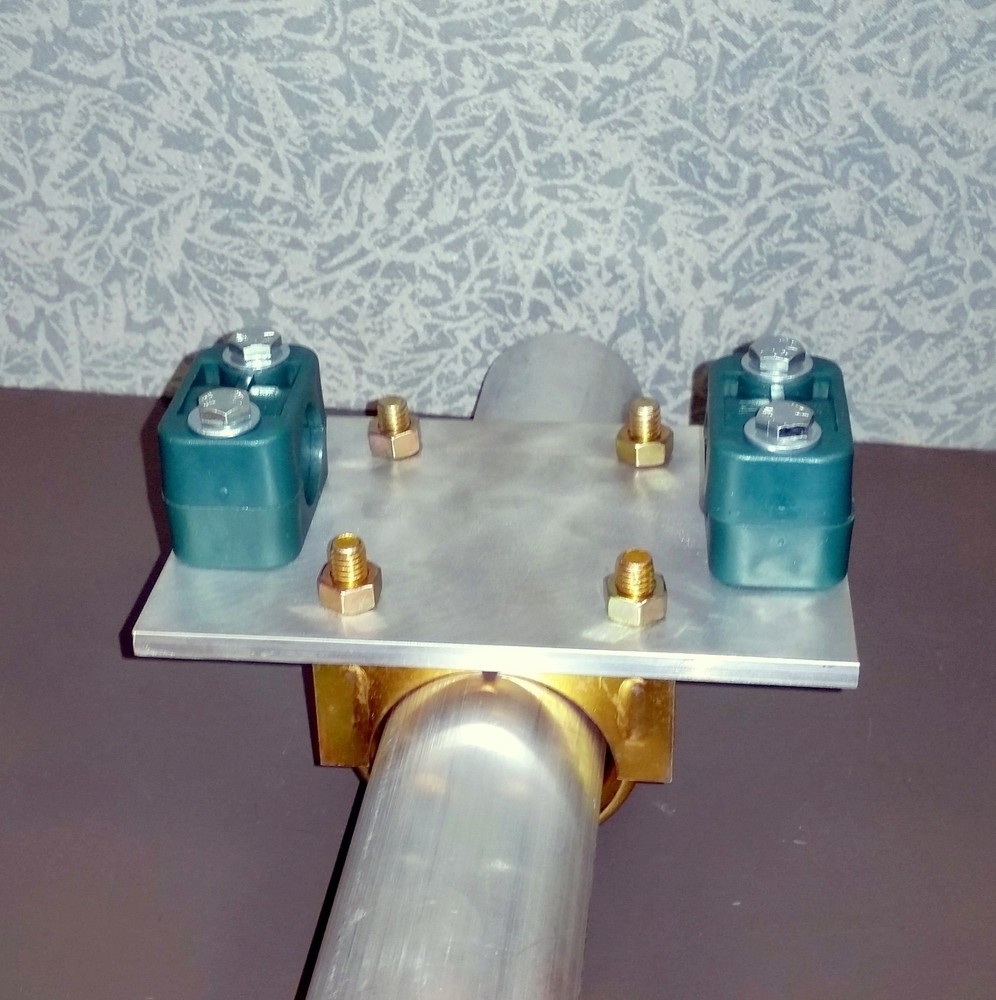 Yagi Antenna Plates 2" Boom to 3/4" Element
