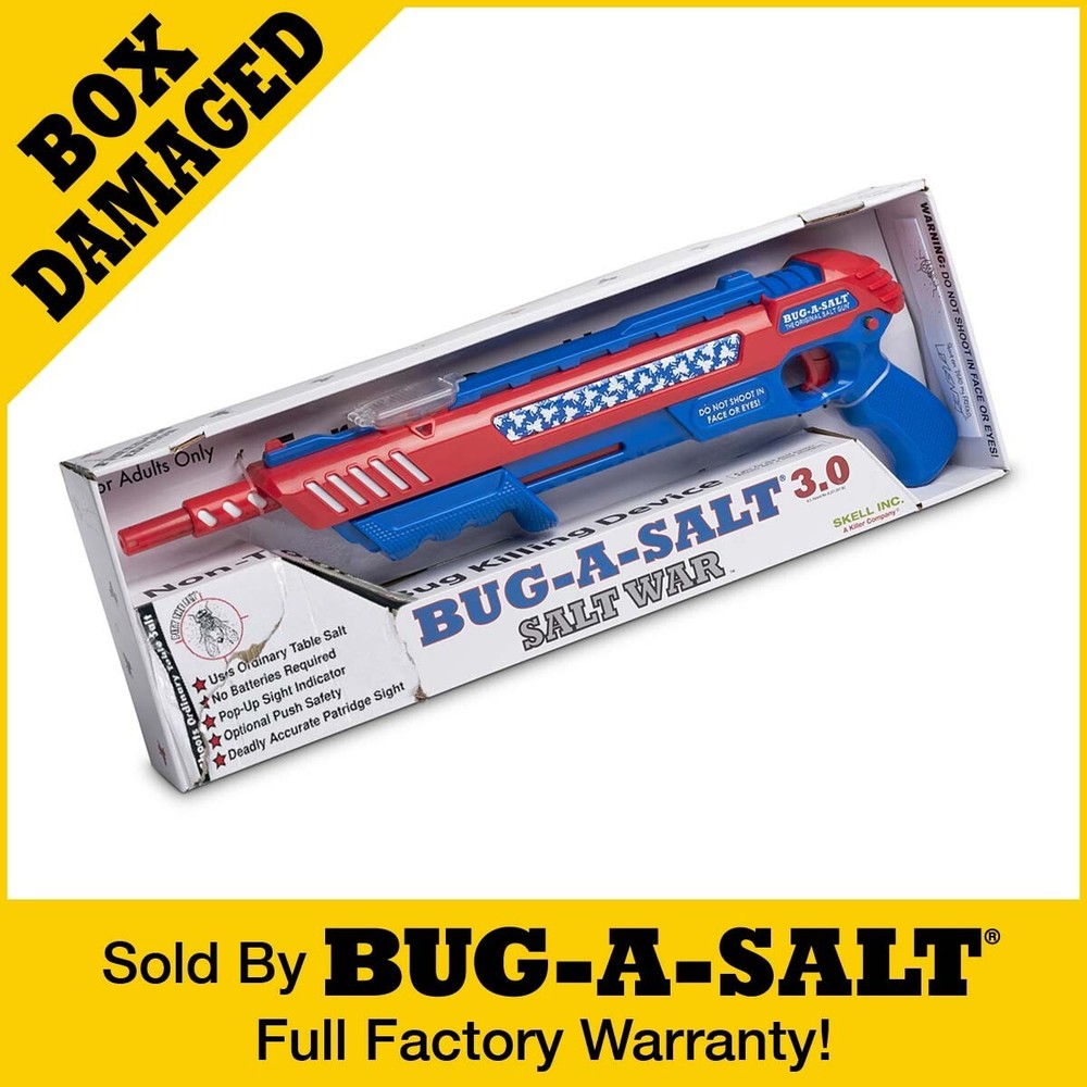 Damaged Box BUG-A-SALT Salt War Freedom Edition 3.0