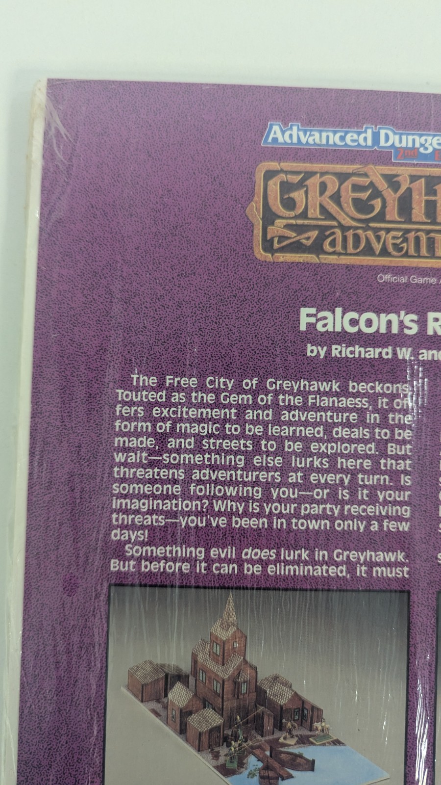 TSR AD&D 2nd Ed Greyhawk Falcon’s Revenge WGA1 RPG Module