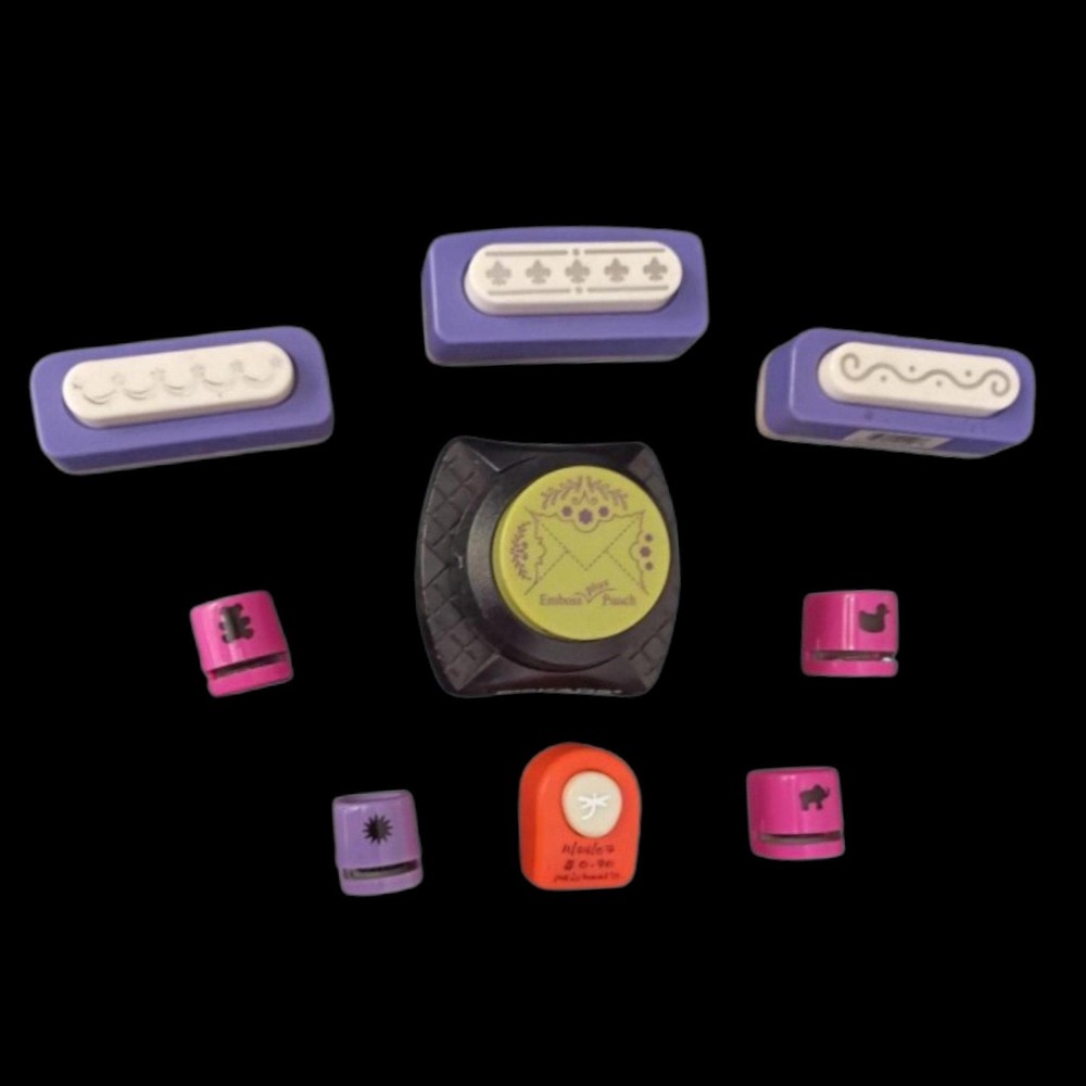 Assorted Paper Punches Set, Scrapbooking Craft Tools