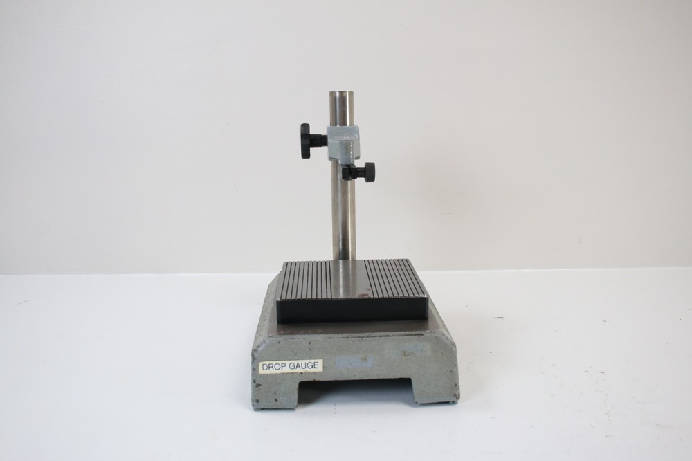 Mitutoyo 215-640 drop gage indicator comparator test stand #9