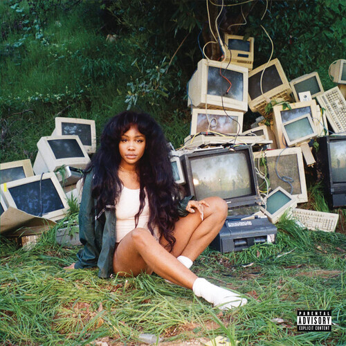SZA - Ctrl (EXPLICIT LYRICS) (Green Vinyl LP) - USED !!!