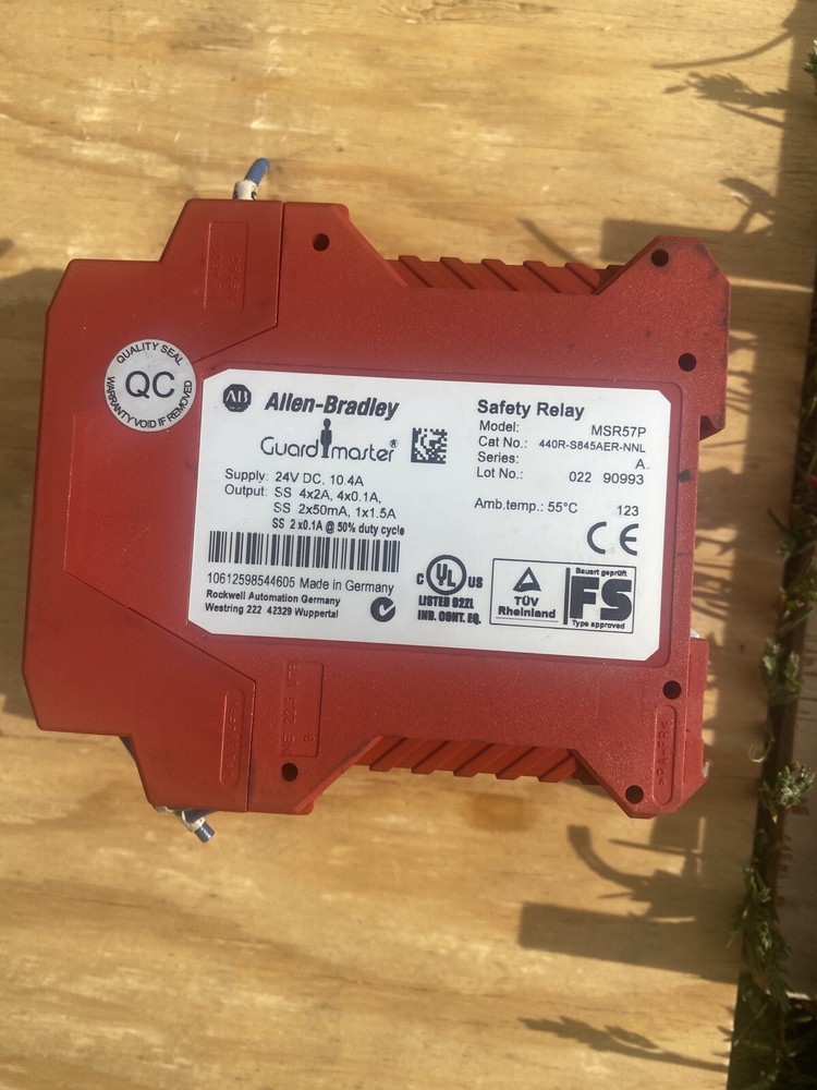 allen bradley safety relay msr57p