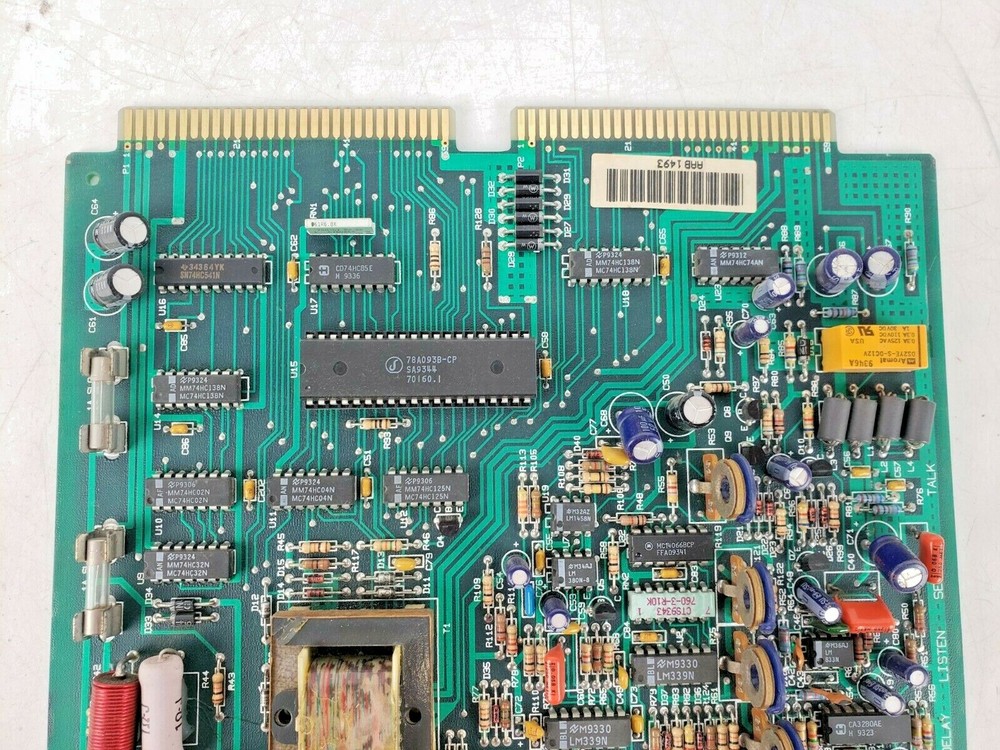 Bogen Multicom 2000 Analog Card MCACB Intercom System Used AS IS #10