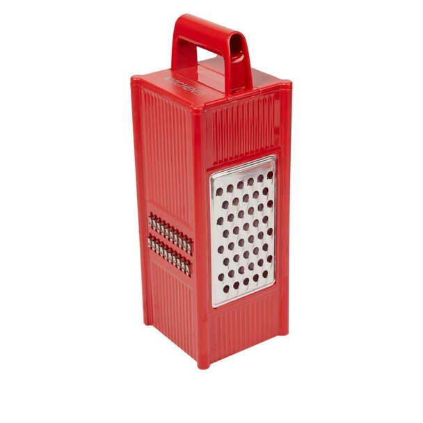 Kitchen HQ Box Grater - Red -