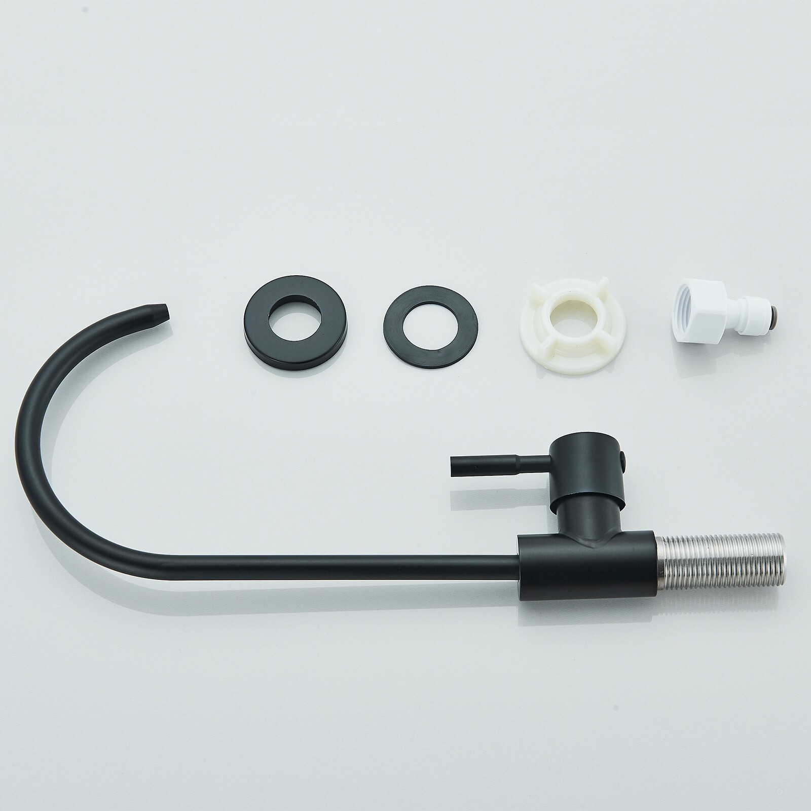 29.5" Flying Rain Stainless Steel Waterfall Kitchen Sink with Faucet Single Bowl