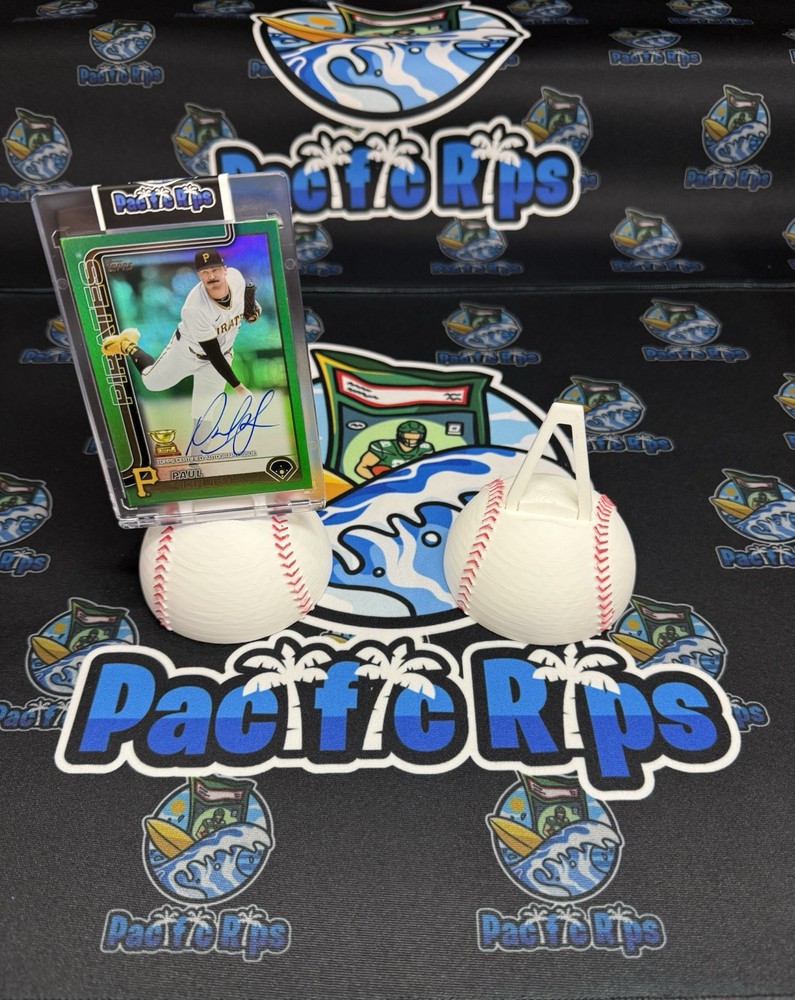 Baseball Shaped Card Stand