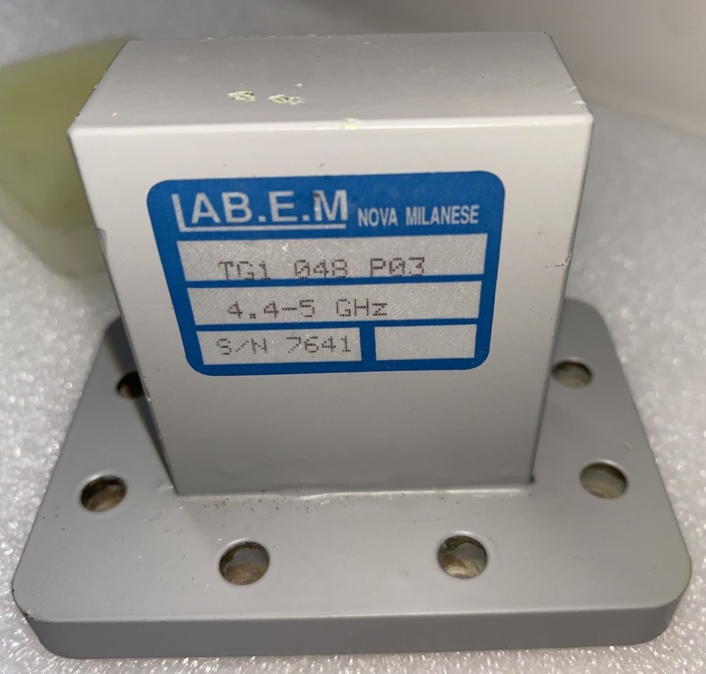 Labem WR 187-N Female 4.4-6 GHZ Adapter (Never Used)