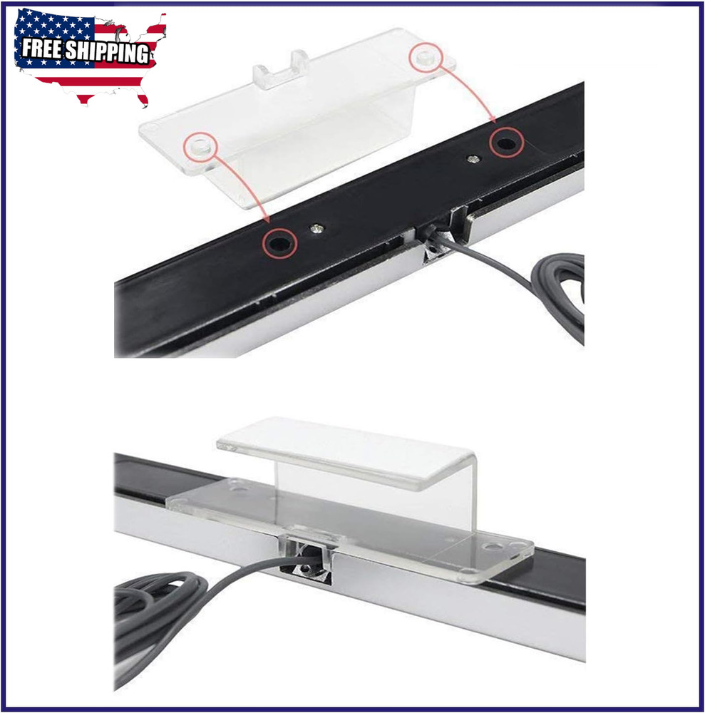 USB Sensor Bar for Wii, Replacement Wired Infrared Ray Sensor Bar