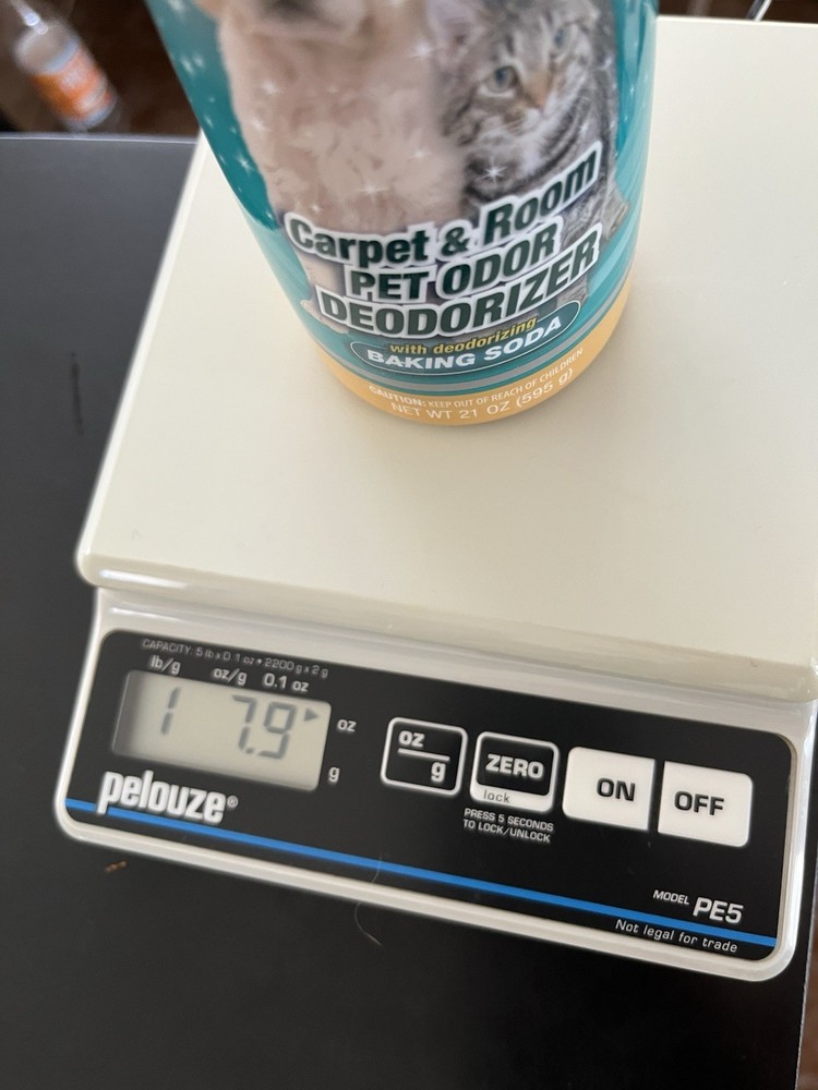 Pelouze PE5 Digital Tabletop Scale 5 lb/2 kg Capacity AC Adapter Zero Function