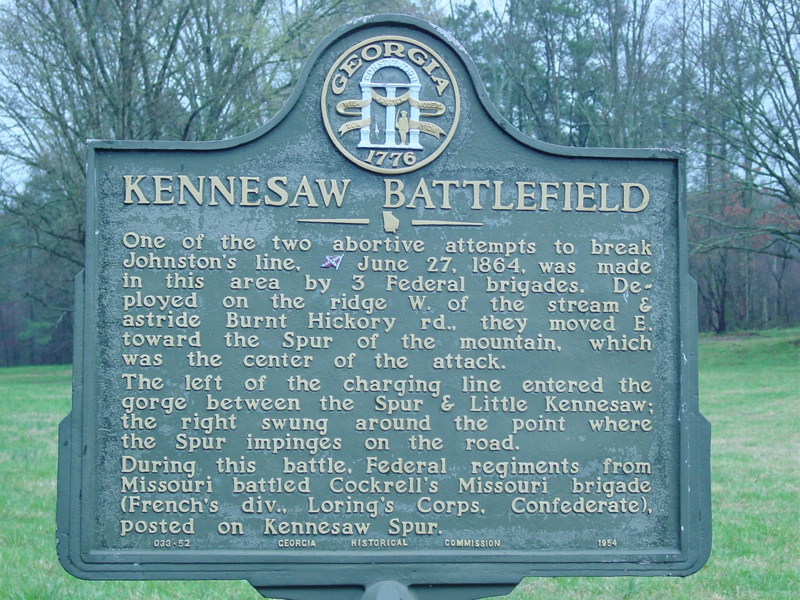 Rare Civil War Iron Canister Shot Battle of Kennesaw Relic