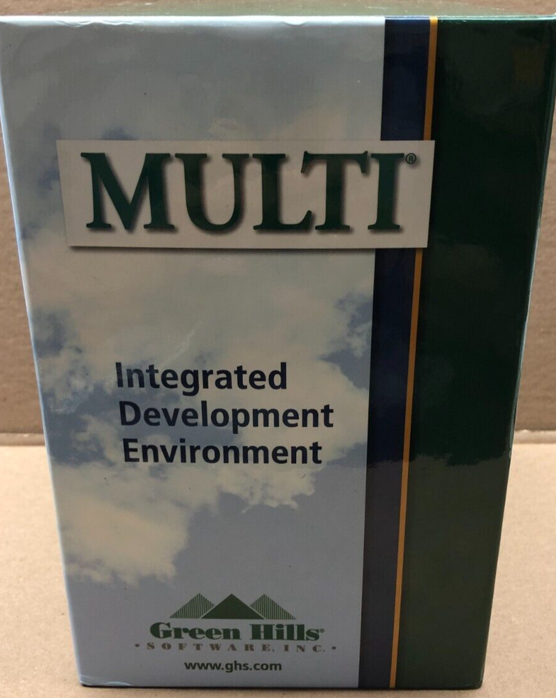 MULTI INTEGRATED DEVELOPMENT ENVIRONMENT V800 GREEN HILLS / (BRAND NEW)