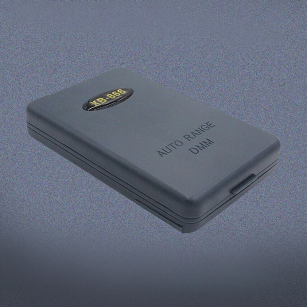 XB866 Mini Auto Range LCD Voltmeter Tester Tool AC/DC Pocket Digital MultimeteXE