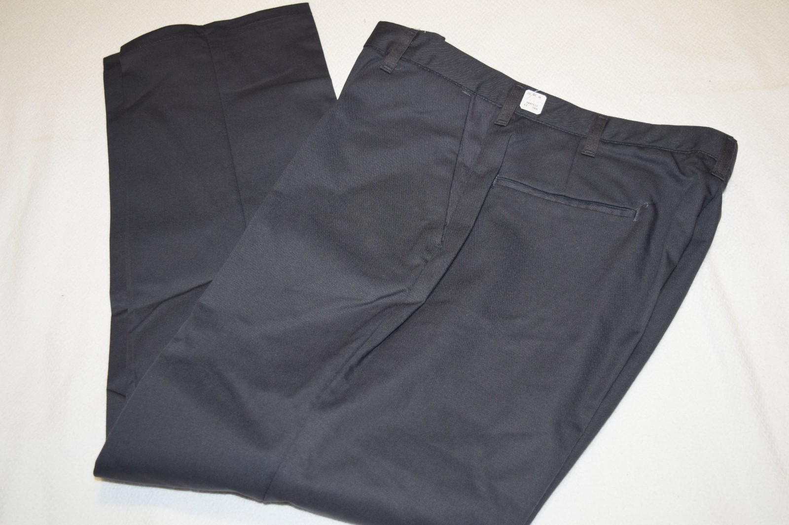CINTAS COMFORT FLEX CHARCOAL GRAY WORKS PANTS 945-33, 36x32, 34x32
