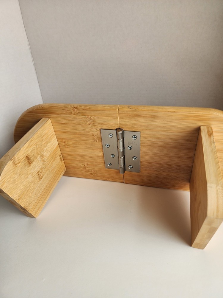Foldable Bamboo meditation stool for proper spinal alignment foldable