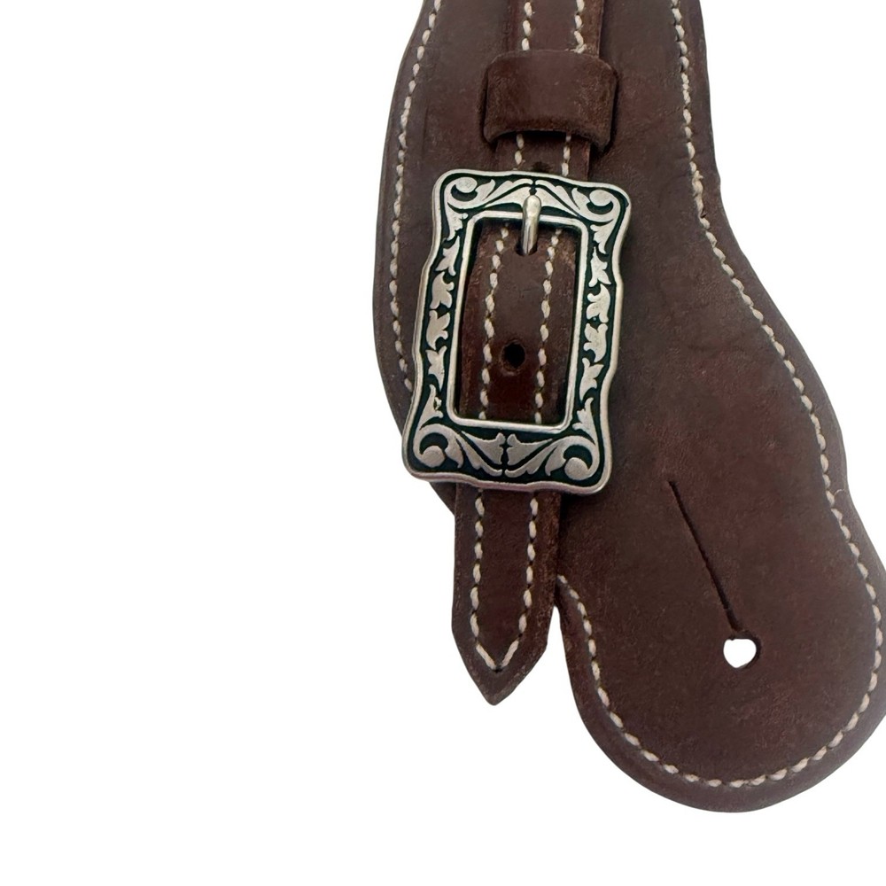 Billy Royal Oiled Hermann Oak Brown Adjustable Spur Straps