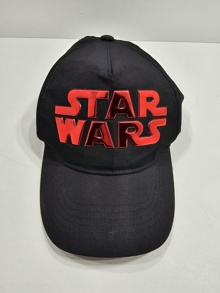 Star Wars Dinsey Parks Hat Cap Black Red Adjustable