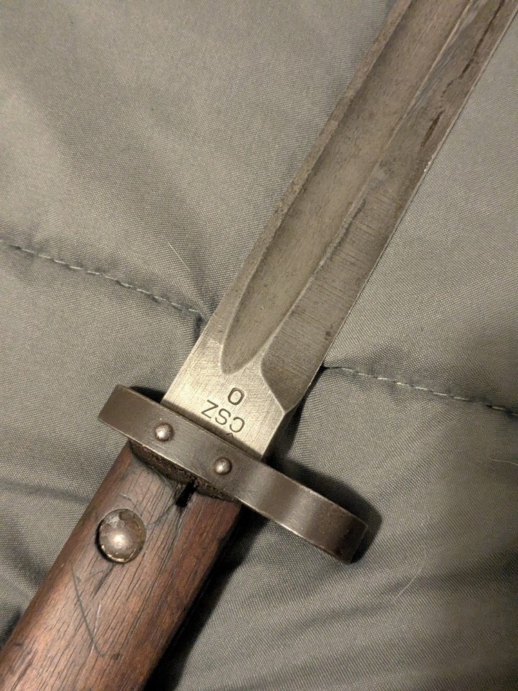 Ww2 Czech Vz24 Bayonnet