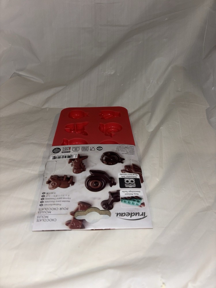 Trudeau Silicone Candy Mold 2/NEW