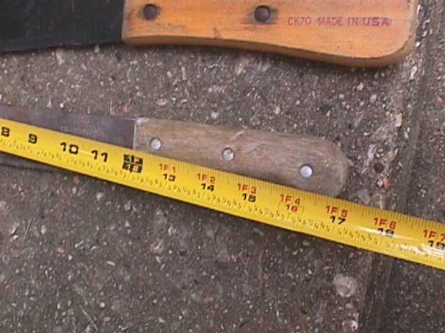 MACHETE LOT FOR RESTORATION