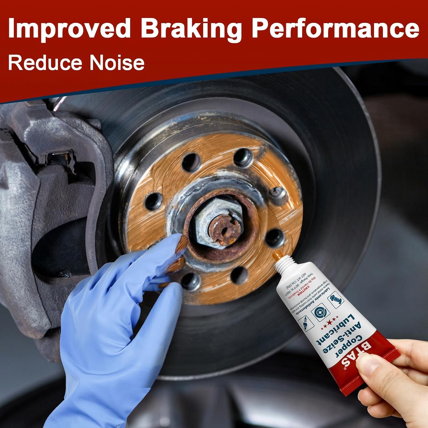 Copper Anti-Seize Compound Thread Lubricant Grease Never Antiseize High Temp for