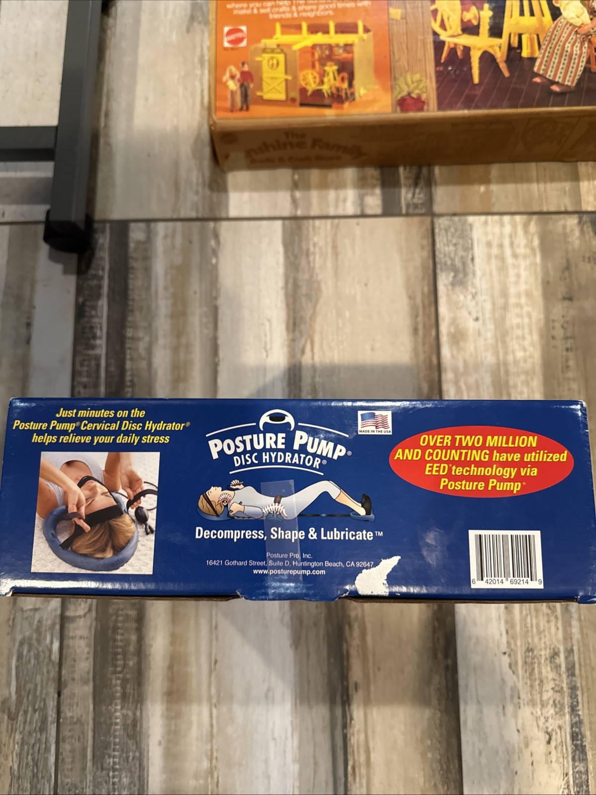 Posture Pump 1100-SX Neck Disc Hydrator Cervical Spine Pain Relief Therapy