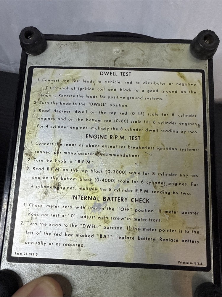 MAC Tools ET-940 Solid State Tach Dwell