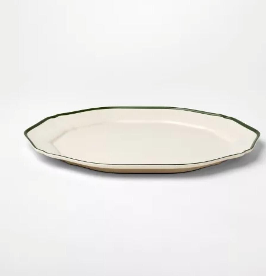 13" Melamine Oval Serving Platter -Threshold™ designed with Studio McGee