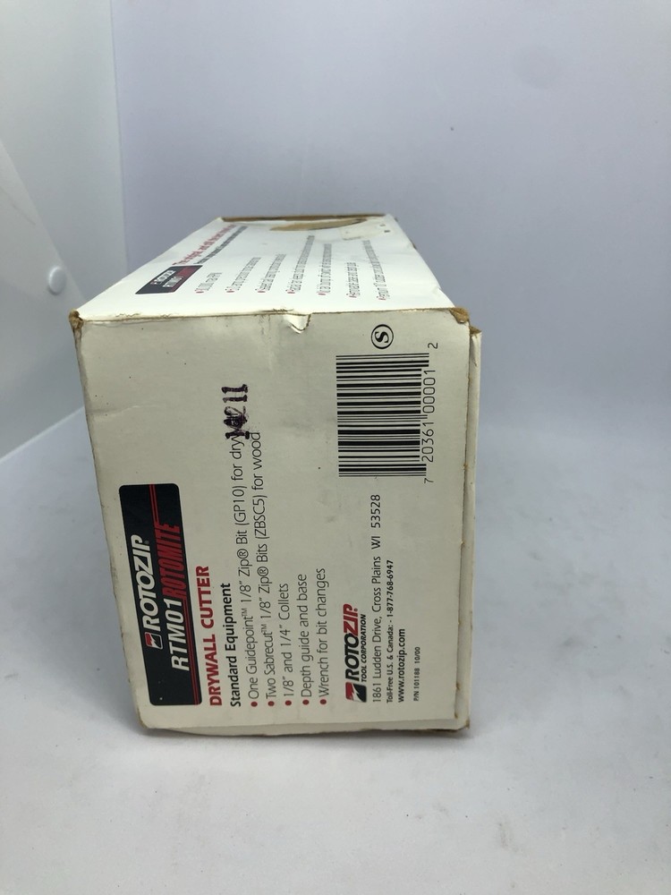 Rotozip RTM01 Rotomite Original Drywall Cutter New! Unopened